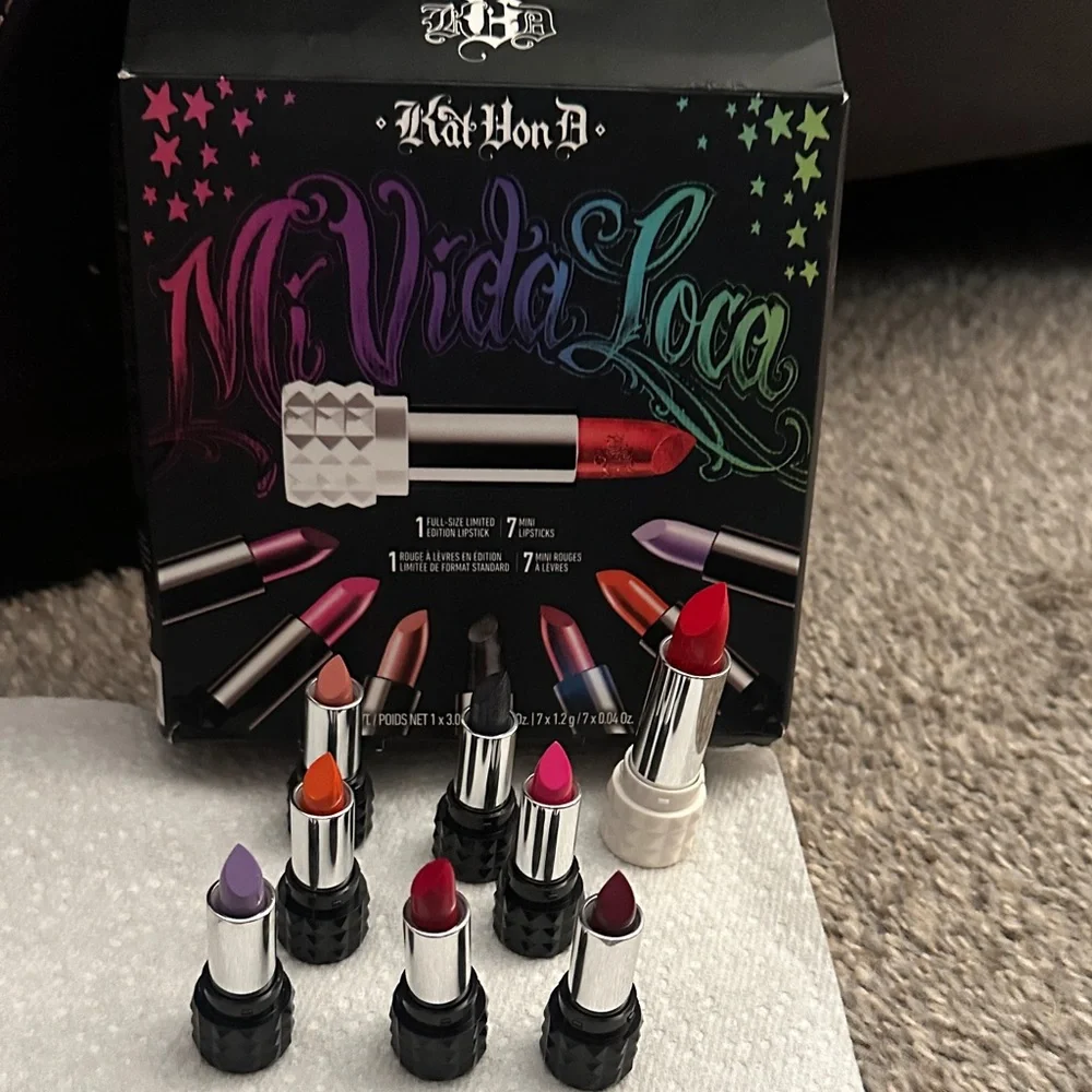 Kat Von D Mi Vida Loca Lipstick Collection - Bold Shades - Picture 1 of 4
